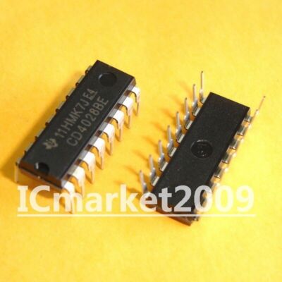 50 PCS CD4028BE DIP-16   BCD-to-Decimal or Binary-to-Octal Decoders/Drivers #E7*
