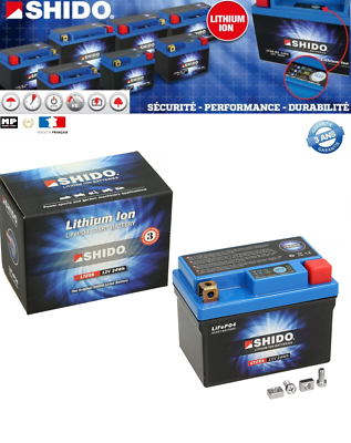 Batterie Lithium Shido YTX4L-BS - Pour Yamaha TT 600 R Et TT-R 125 - Garantie, Neuve
