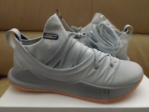 under armour curry 5 grey gum