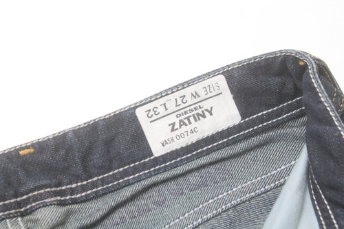 Diesel Zatiny 0074C Vaqueros Hombres W27 / L32 Botón Triquitos Regular Fit - Imagen 7 de 12