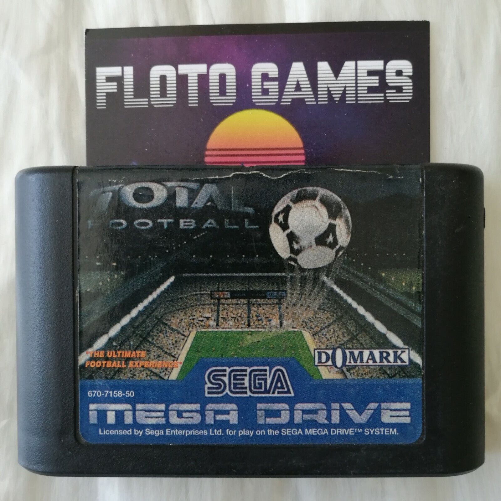 Jeu Total Football pour Sega Megadrive - Cartouche Seule - Floto Games