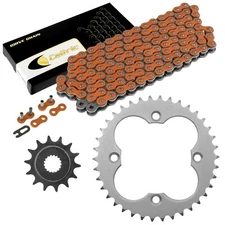 Orange Drive Chain And Sprockets Kit for Honda TRX450R Sportrax 450 2X4 2004 05