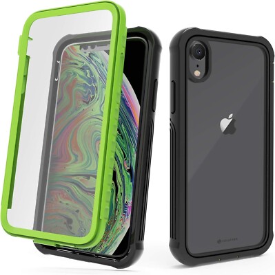 CellEver Compatible with iPhone XR Case, Clear Full Body Military Grade Cover
