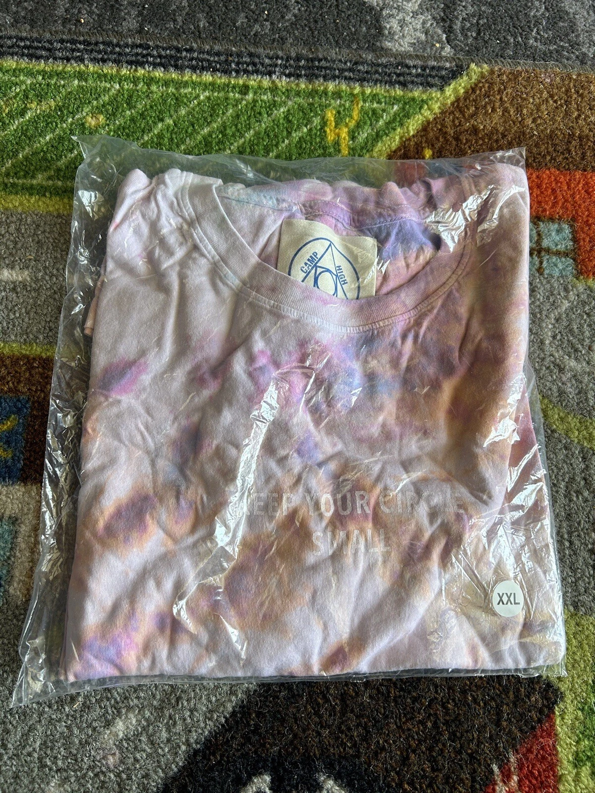 Camp High Collective Keep Your Circle Small Tie Dye Shirt Xxl
Opens in a new window or tab