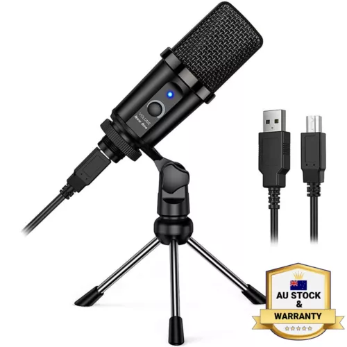 New bee USB Condenser Podcast Microphone f/ Gaming/Recording/Streaming*AU STOCK*