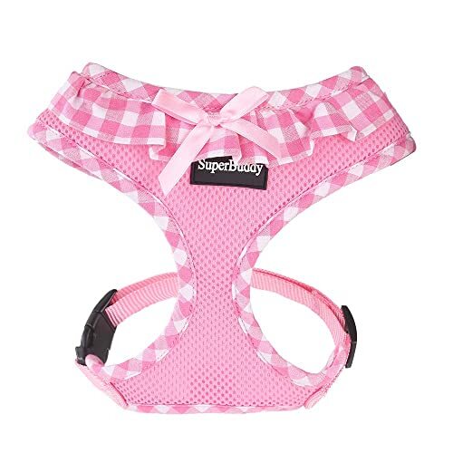 Upgraded Soft Mesh Dog S (Neck Girth 9.8"; Chest Girth:12”-18“) Adorable Pink Upgraded Soft Mesh Dog S (Neck Girth 9.8"; Chest Girth:12”-18“) Adorable Pink