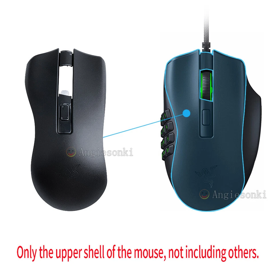 AußenhülleMausoberschale für Razer Naga X RZ01-03590100 Computer Maus Abdeckung - Bild 2 von 4