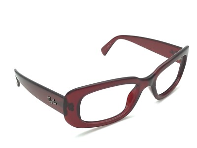 Ray-Ban RB 4122 735/8G Women's Burgundy Rectangular Sunglasses Frames Italy