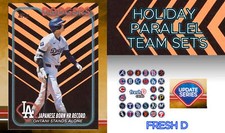 2024 Topps Update Holiday Orange Black Halloween SP Team Set Toronto Blue Jays