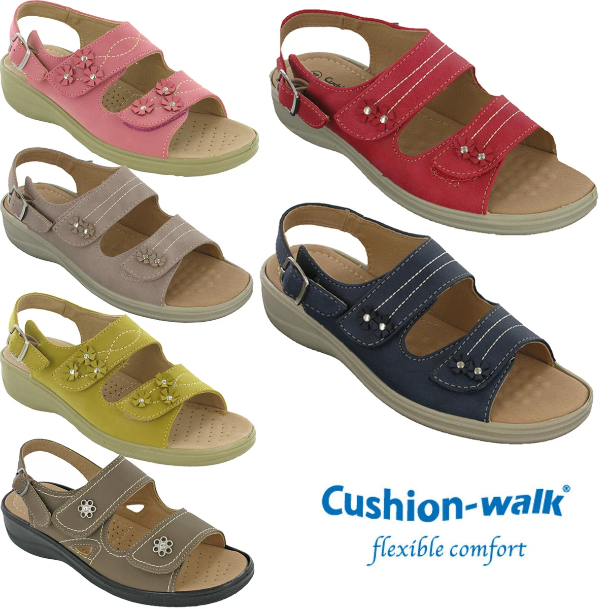 Cameland Womens Sandals Summer Plus Size Thick Sole Sloping Heel Ankle  Strap Women's Sandals, Peep Toe Buckle One Line Casual Slip-On Wedge Sandals,  Up to 65% off! - Walmart.com