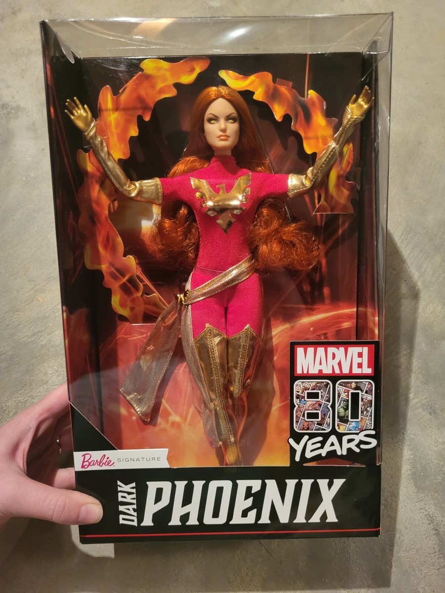 2019 Marvel 80 Years Barbie Signature Dark Phoenix Doll NIB | eBay