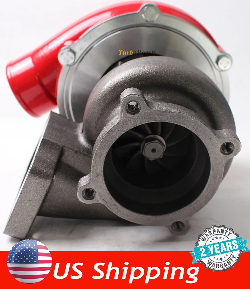 Upgrade T3T4 GT3582 GT30 A/R .70 Cold A/R .63 Compressor Turbine Turbo Charger Foto 2 de 4