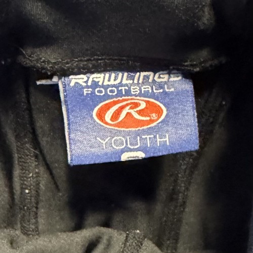 RAWLINGS Youth Small Football Pants Black Missing One Thigh Pad - Picture 5 of 5