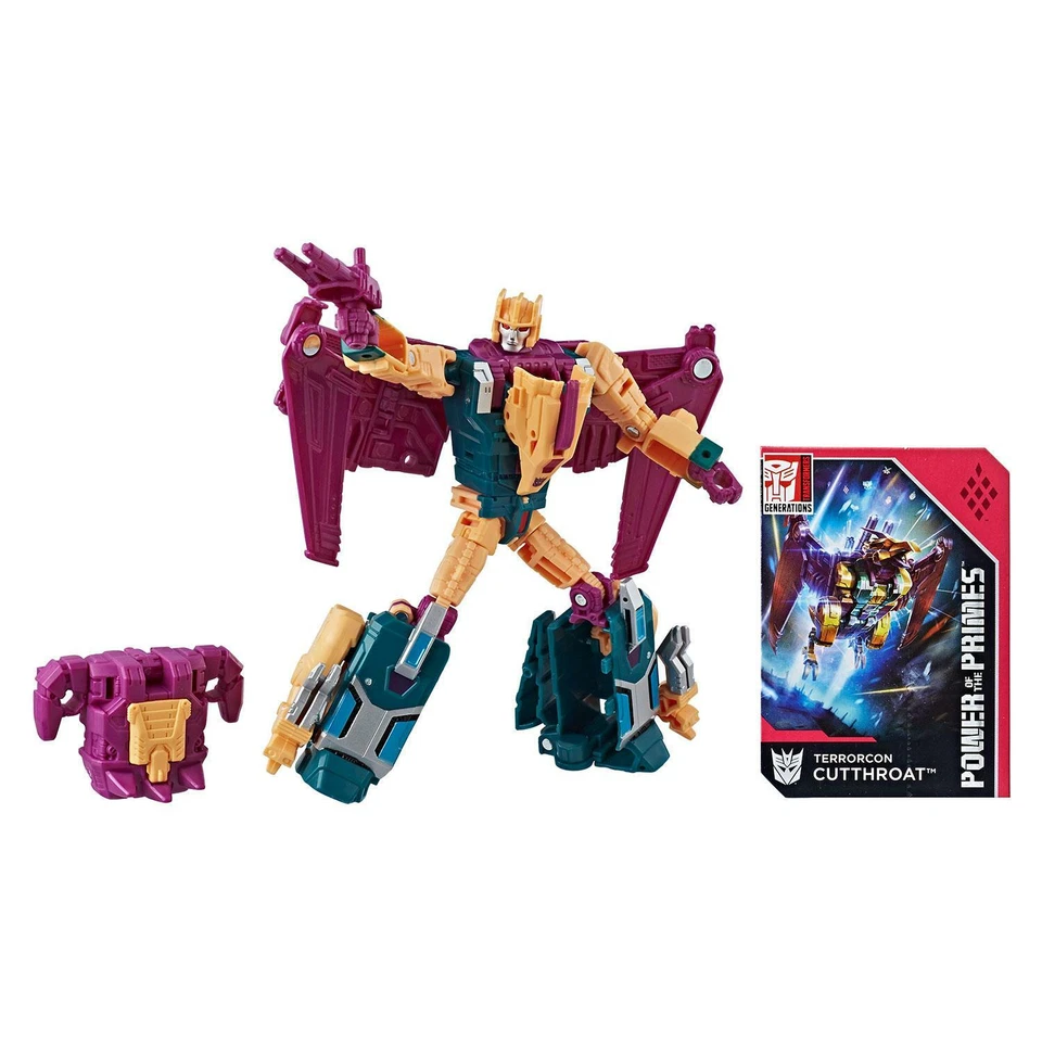 Transformers Generations Power of the Primes Deluxe Class Terrorcon CUTTHROAT - Image 2 of 4