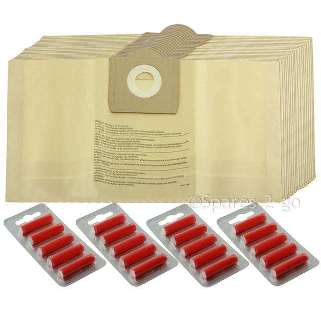 20 X B&Q Bags Performance Power Pp20 20l Wet & Dry Vacuum Hoover Bag