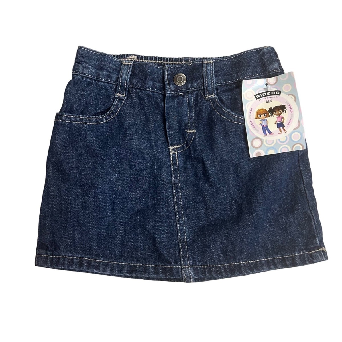Riders by Lee Girls Denim Skirt Size 3T NWT - Main Image