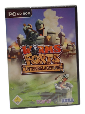   Worms Forts - Unter Belagerung - (PC DVD Spiel) (DE) OVP  NEU SEALED 