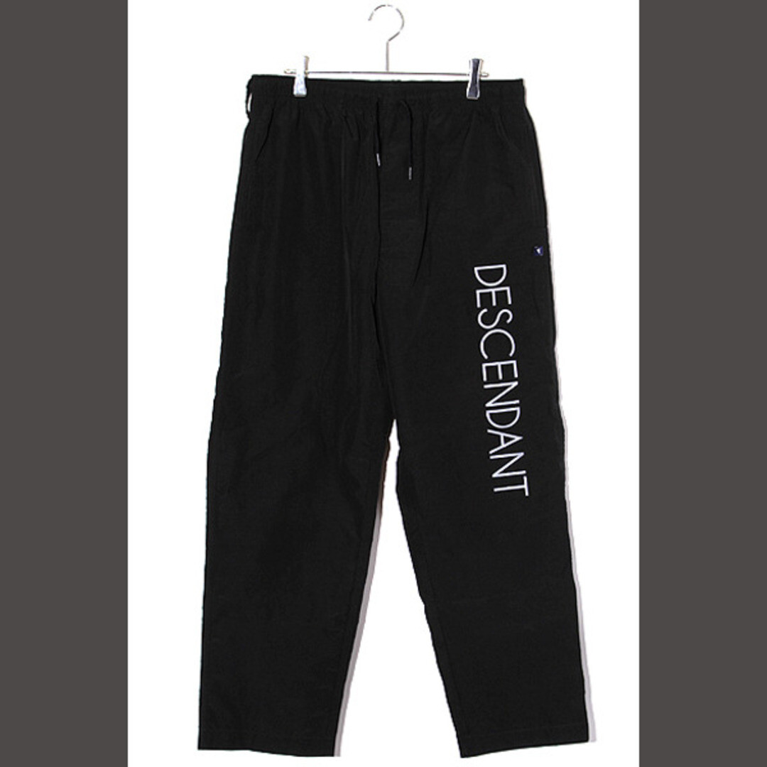Descendants SIZE: 3 SHORE NYLON BEACH PANTS BLACK 212TQDS-PTM02 
