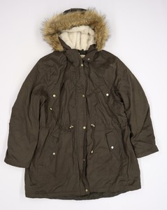 khaki teddy coat
