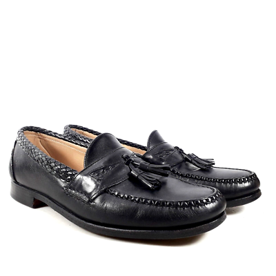 Allen Edmonds Maxfield 47711 Mens Black Tassel Loafer s  display picture 2