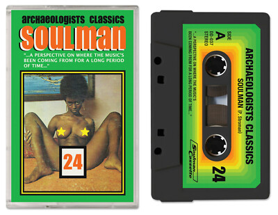 Soulman Archaeologists Classics 24 Cassette Tape Funk Soul Jazz Phill Most Chill