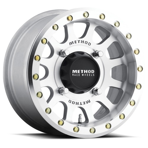 Kit 4 High Lifter Chicane DS Tires 33x9.5-15 on Method 401 Beadlock Machined POL - Picture 3 of 5