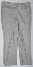 Talbots The Perfect Crop 6 Tan Khaki Neutral Pants Womens