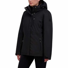 Nwt Gerry Women's Snow Jacket Ski Parka Winter Coat Black Size S $70 Fff190