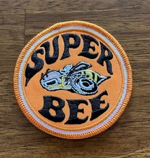 Super Bee Mopar Dodge Challenger Hellcat Hemi Chrysler Patch Iron Sew Cap Hat