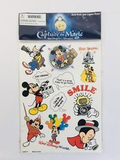 Walt Disney World Disneyland Resort Capture The Magic Character Stickers