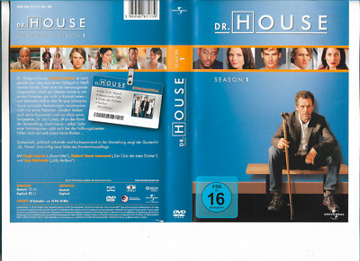 DVD Dr. House Staffel 1 FSK 16  6-Disc