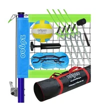 Volleyball Net Outdoor - Professional Volleyball Set with Height Adjustable A...