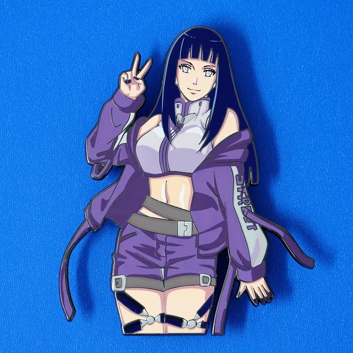 Naruto Hinata Hyuga Limited Edition BN Enamel Pin Figure Anime