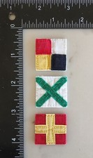 Ralph Lauren Polo Patch Nautical RLYC YACHT CLUB Flag Shield PRL RLPC USRL Rare