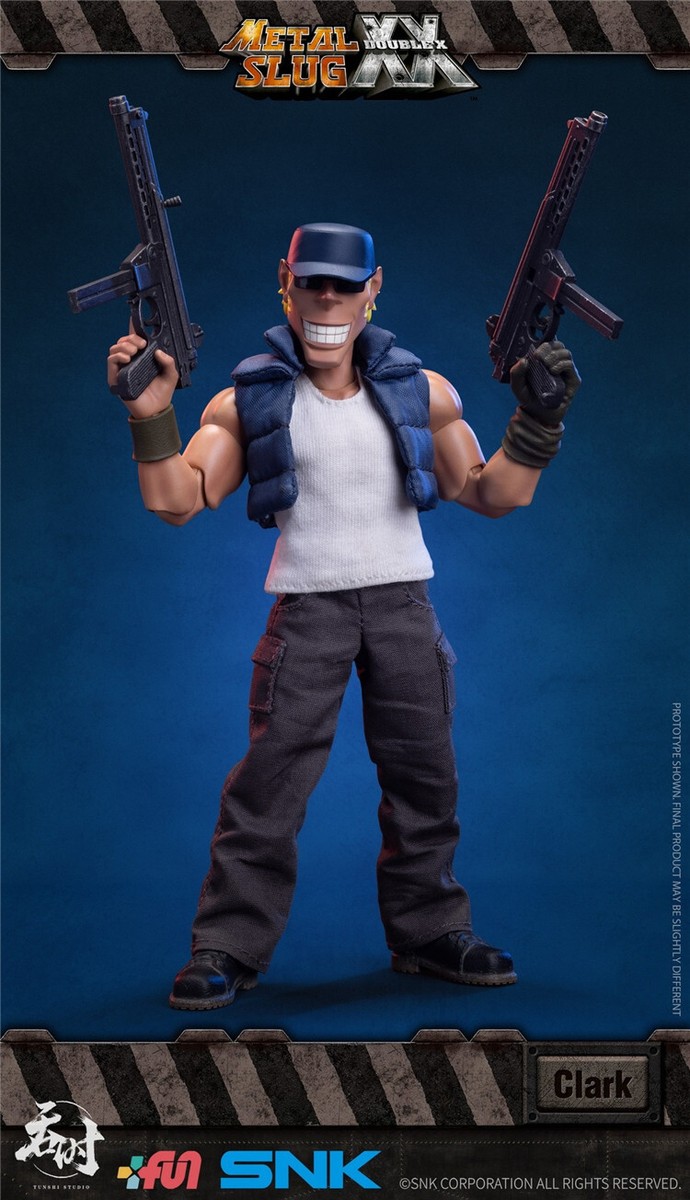 Tunshi Studio TS-009 Metal Slug XX Clark Still 1/12 Scale 6