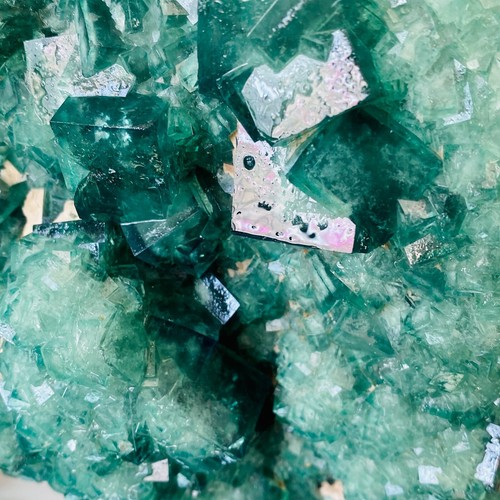 8.63LB Natural beautiful green fluorite mineral specimens healing - Picture 5 of 14