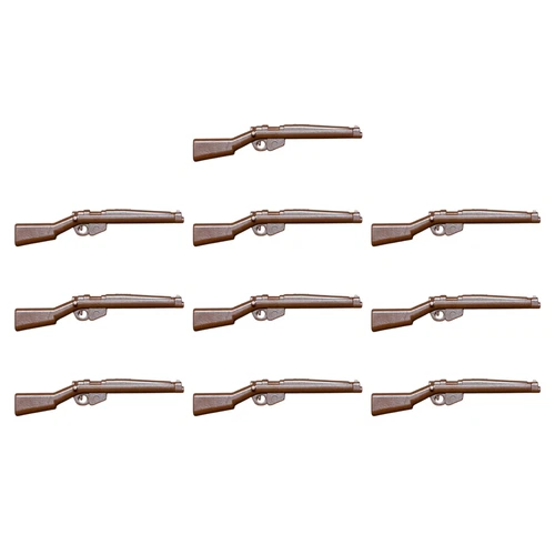 NEW Lee Enfield Rifle SMLE X10 For LEGO Minifigures Accessories WW1 British War