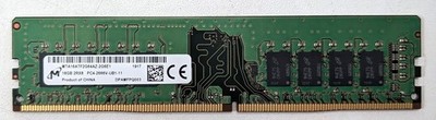 16GB DDR4 Computer Arbeitsspeicher Micron 2Rx8 PC4-2666V-UB1-11 Standard PC RAM 1x16GB