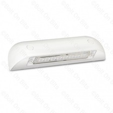 Caravan Motorhome White LED Door Entry Awning Light 186mm 12V