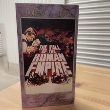 The Fall of the Roman Empire VHS NTSC Full Screen 1964 Sophia Loren Anthony Mann