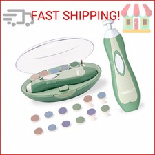 Fansidi Upgraded Electric Baby Nail File - Precise 4-Stage Baby Nail Trimmer for