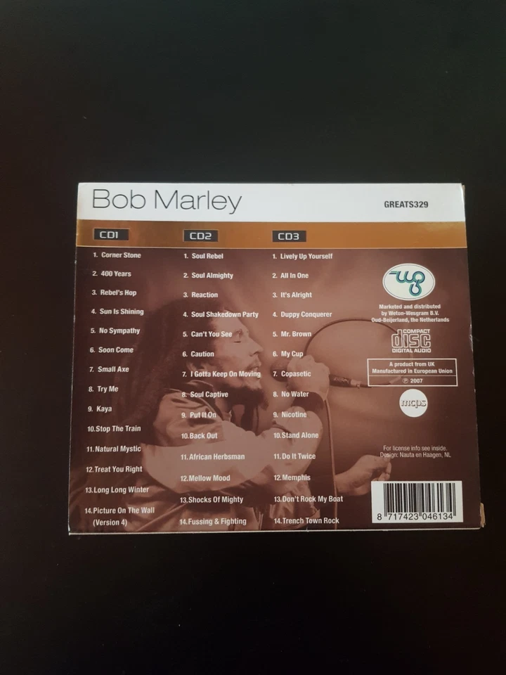 Bob Marley – Soul Rebel - Greatest Hits (3xCD Box, NM) - Bild 2 von 4