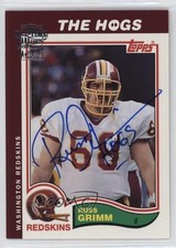 2004 Topps All-Time Fan Favorites Auto Russ Grimm #RGR Auto HOF r7d