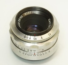 Made in Germany Carl Zeiss Jena Tessar 2.8/50 Exakta 915N-165 Silver Q1 12