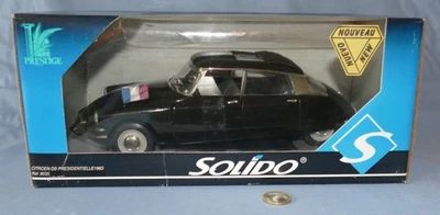 Citroën DS 19 Présidentielle 1963 1/18 Solido - Modèle De Collection