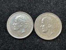 1993 Jamaica 5 Dollars 2 Coins Lot