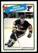 1988-89 O-Pee-Chee Rick Meagher St. Louis Blues #235