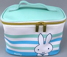 Miffy Light Blue White Vanity Pouch Taito Limited Collection