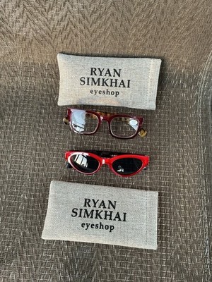Ryan Simkhai Reading Glasses Clear and Sunglasses Set