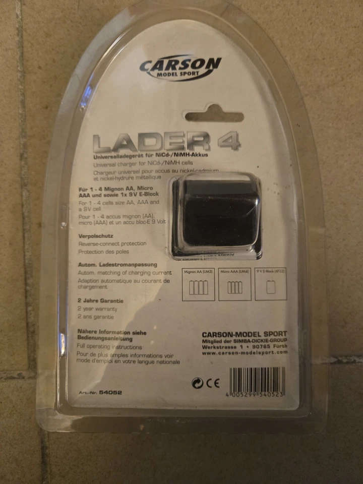 Carson LADER 4 chargeur Pile Foto 2 de 2